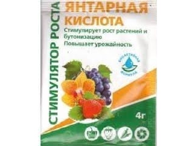 Стимулирует рост растений и бутонизацию, повышает урожайность. (пакет 4 гр.)  БиоМастер